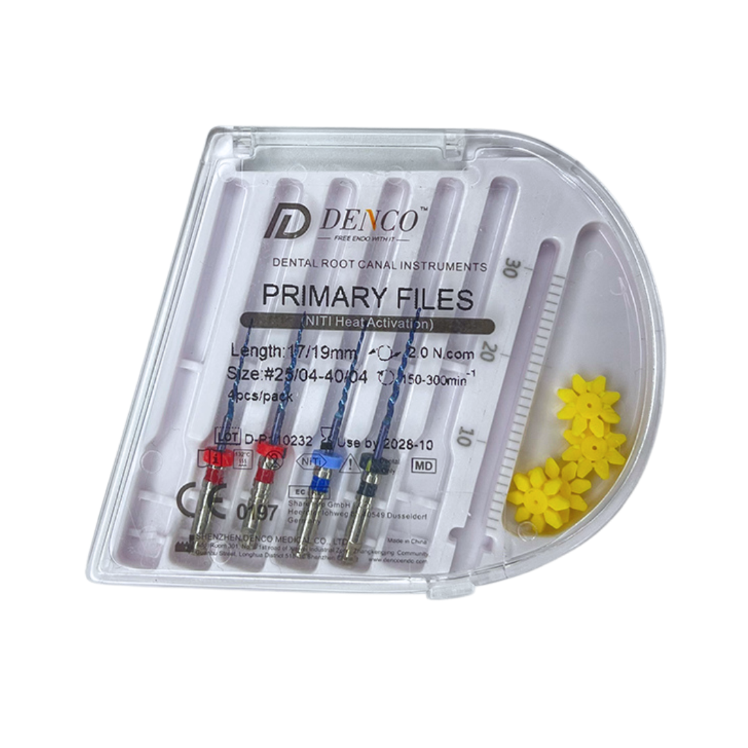 Denco Primary Kanal Eğesi (Kids/Çocuk)– 4'lü Paket
